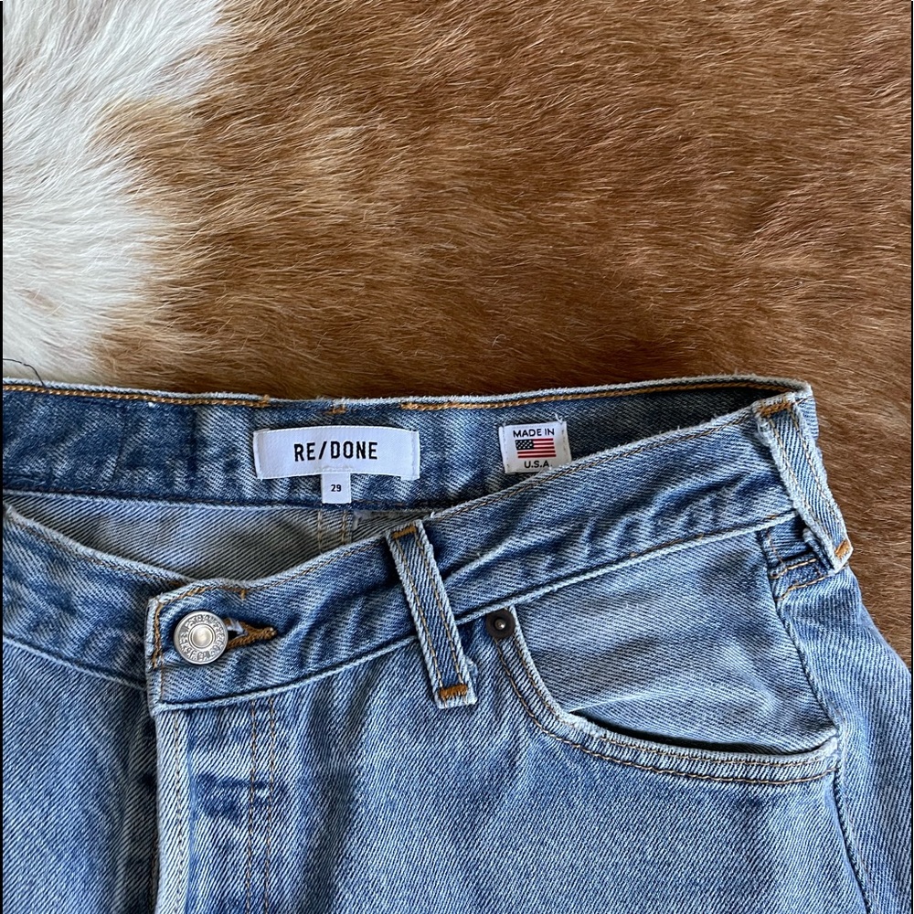 Perfect condition levis re-done jeans. barely worn.